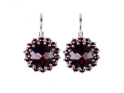 Czech garnet earrings (6370988)