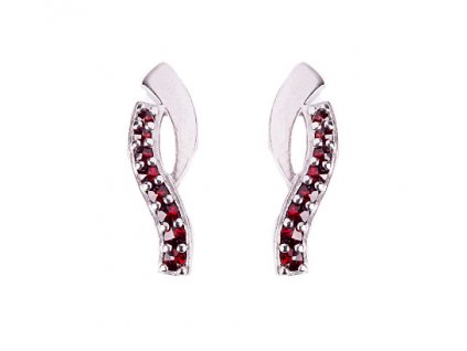 Czech garnet earrings (6371138)