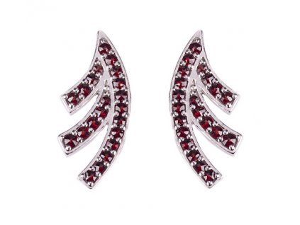 Czech garnet earrings (6371166)