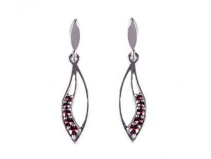 Czech garnet earrings (6371169)