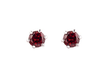 Czech garnet earrings (6371113)