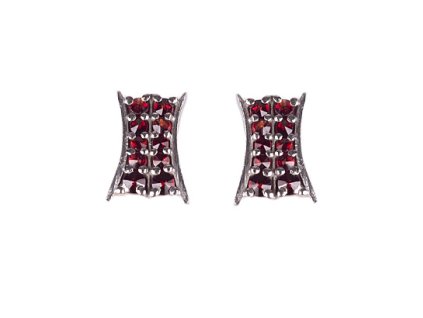 Czech garnet earrings (6371170)