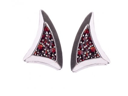 Czech garnet earrings (6371158)