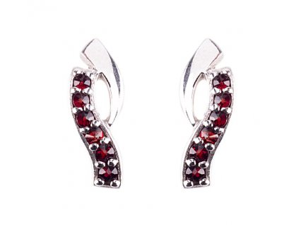 Czech garnet earrings (6371150)