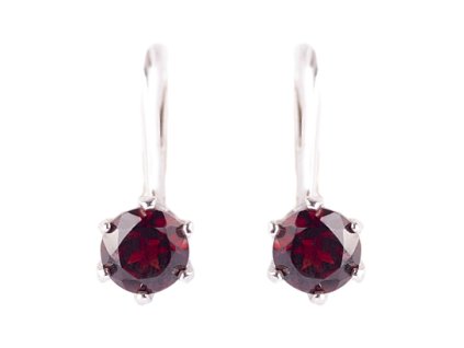 Czech garnet earrings (6371304)