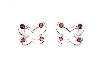 Czech garnet earrings (6370109)