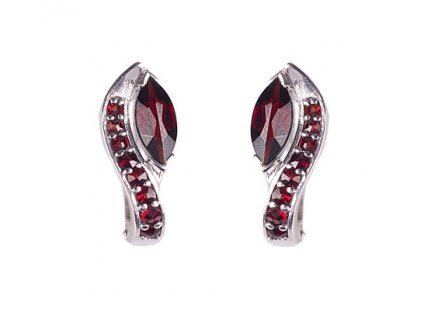 Czech garnet earrings (6371284)