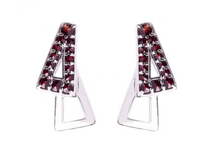Czech garnet earrings (6371293)