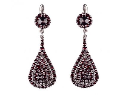 Czech garnet earrings (6371336)