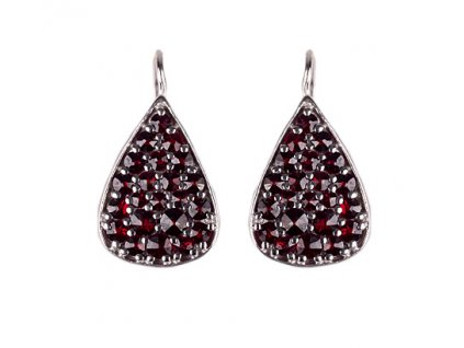 Czech garnet earrings (6371337)