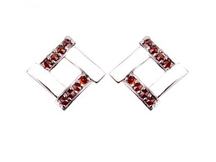 Czech garnet earrings (6371388)