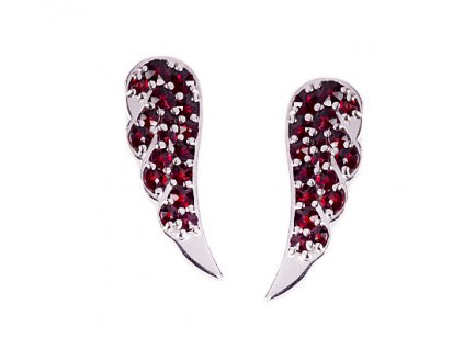Czech garnet earrings (6371362)