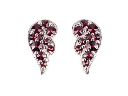 Czech garnet earrings (6371384)