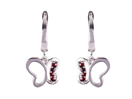 Czech garnet earrings (6371369)