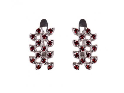 Czech garnet earrings (6371446)