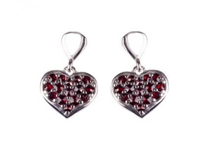 Czech garnet earrings (6371424)