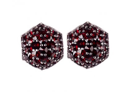 Czech garnet earrings (6370943)