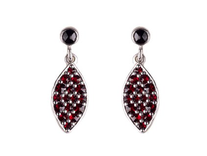 Czech garnet earrings (6371463)