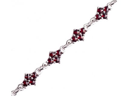 Czech garnet bracelet (6670063)