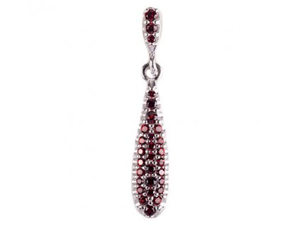 Czech garnet pendant (6471495)