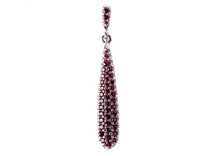 Czech garnet pendant (6471496)