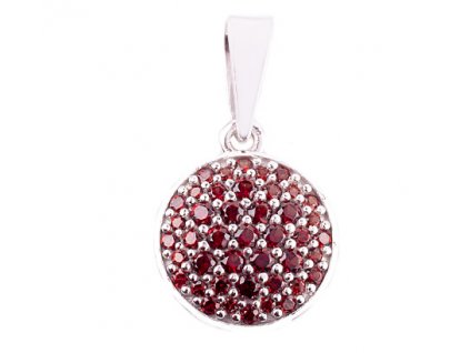 Czech garnet pendant (6471488)