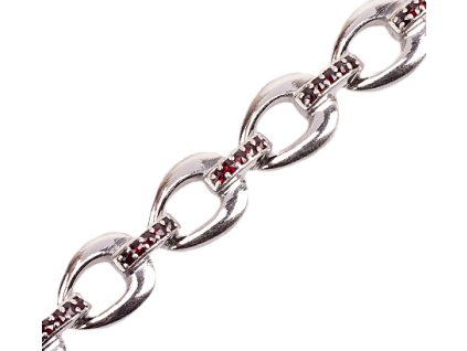 Czech garnet bracelet (6670475)