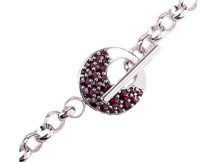 Czech garnet bracelet (6670473)