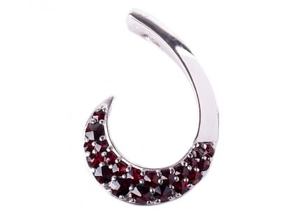 Czech garnet pendant (6471217)