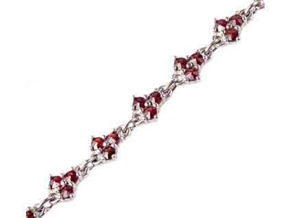 garnet bracelet (4035)