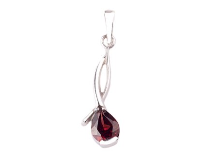 Czech garnet pendant (6471336)