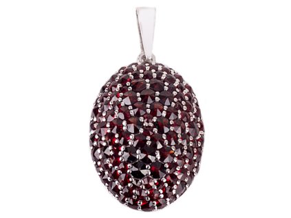 Czech garnet pendant (6471324)