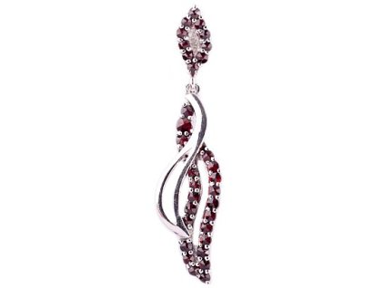 Czech garnet pendant (6471346)