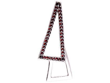 Czech garnet pendant (6471328)