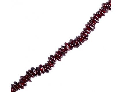 Czech garnet bracelet (6650050)