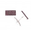 Czech garnet cufflinks (6890238)