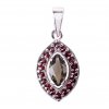 Czech garnet pendant (6471416)