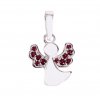 Czech garnet pendant (6471508)