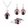 Czech garnet Set 154 (Set 154)