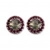 Czech garnet earrings (v6371493)