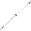 Czech garnet bracelet (6650028)