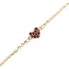 Czech garnet bracelet (2670555)