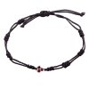garnet - bracelet with string (9202)