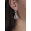 silver earrings (PER110)