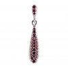 silver pendant with czech garnet (6471495)