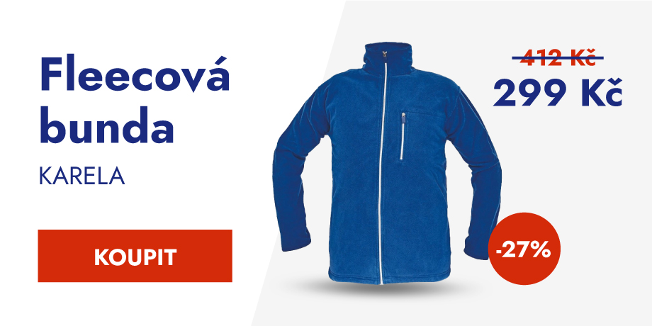 Fleecová bunda KARELA v akci