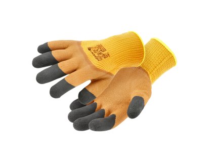 zateplene rukavice lyck potazene latexem 1