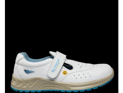 0677020710 WHITE S1 ESD Sandal 1