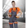 ardon cool trend damske kalhoty s laclem seda oranzova