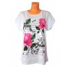 Dámské bavlněné tričko Rose Garden